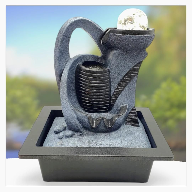 "Arche design" - Fontaine en résine 29 cm 