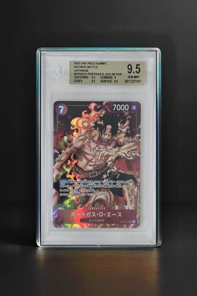 PORTGAS D.ACE  2022 DECISIVE BATTLE SUMMIT [BECKETT 9.5]