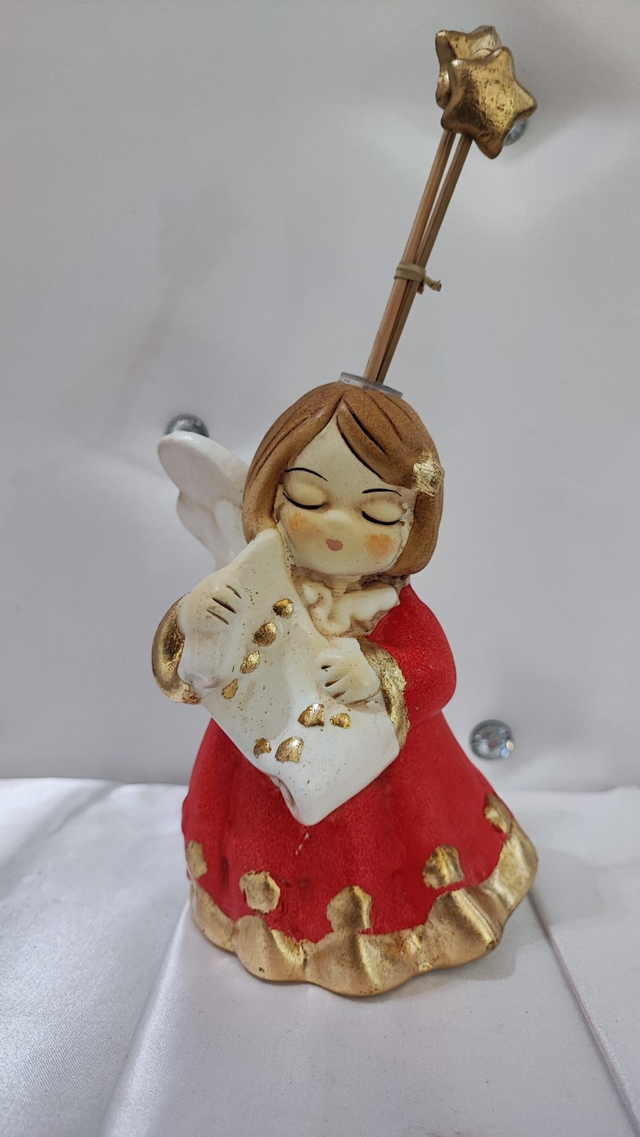 Angelo profumatore in ceramica capodimonte