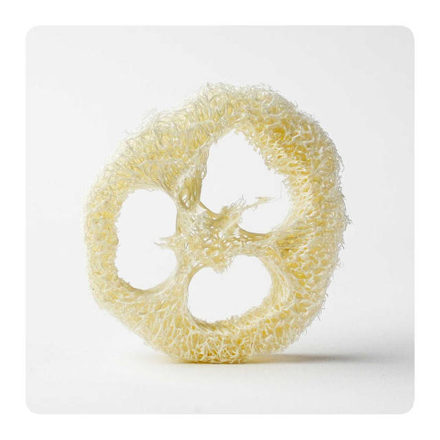 Porte savon en luffa