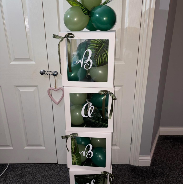 Baby Balloon Boxes COLLECTION ONLY - EXETER