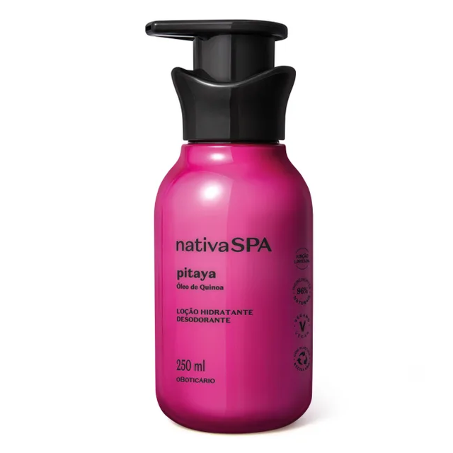 Loção Hidratante Desodorante Corporal Nativa SPA Pitaya 250ml
