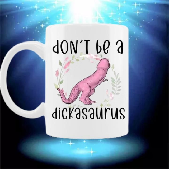 Dickasaurus Mug