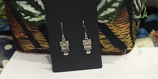 Silver Dangling Earrings- SDE75