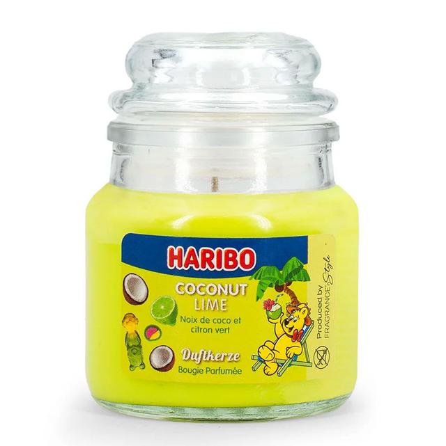 Haribo Duftkerze "Coconut Lime" 85g