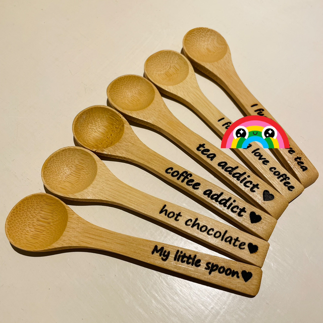 Bamboo Tea/Coffee/Hot Chocolate Spoons