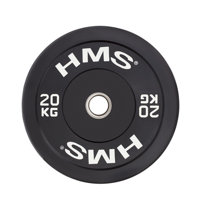 HMS Zwarte Olympische Halterschijf BBR 2x20 kg