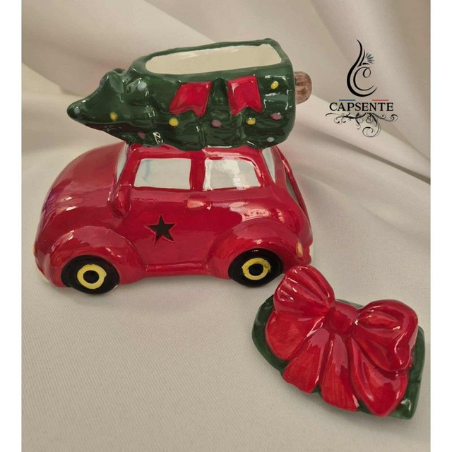 Brûleur voiture rouge vintage