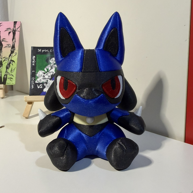 Fanart pla effetto multicolor o glitter