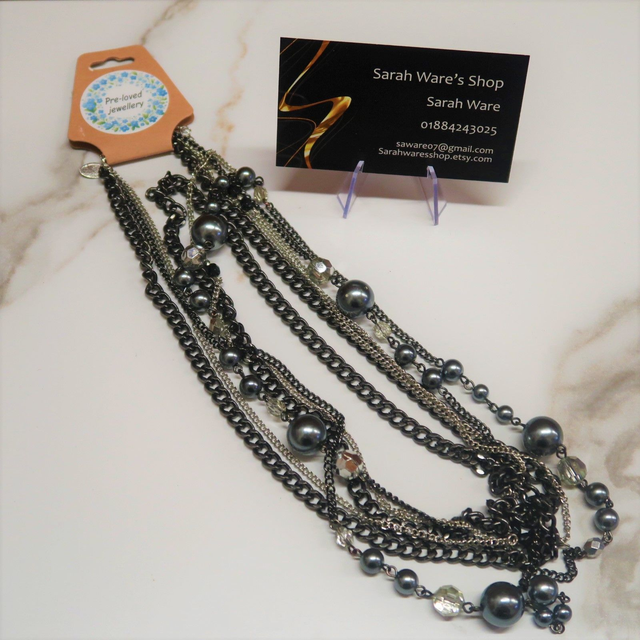 Long Beaded Necklace