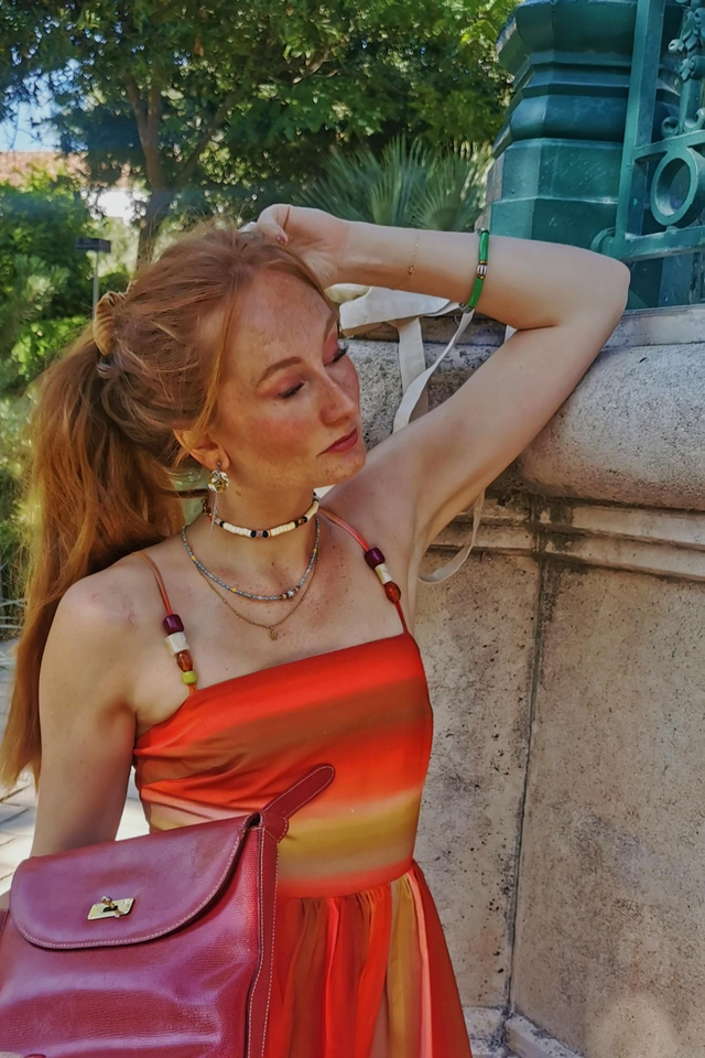 Bijou de voyage multifonction Bleu & Jaune