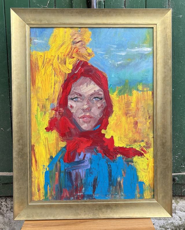 Mit einem roten Tuch