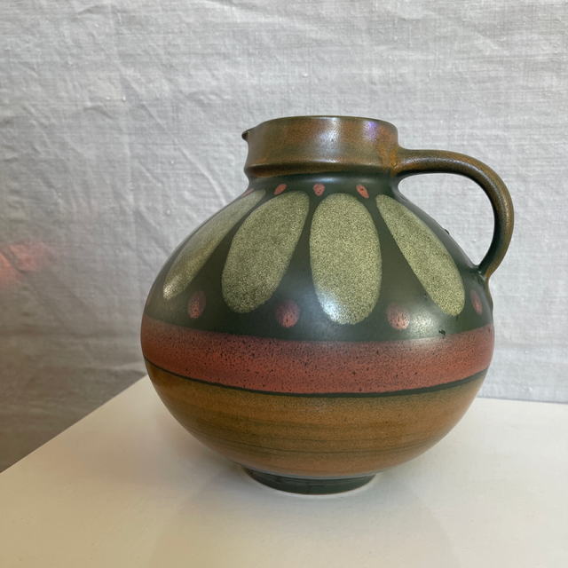 Vintage Pottery Krug 70s