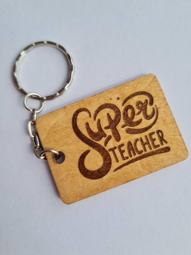 Standard Super Teacher Keyring