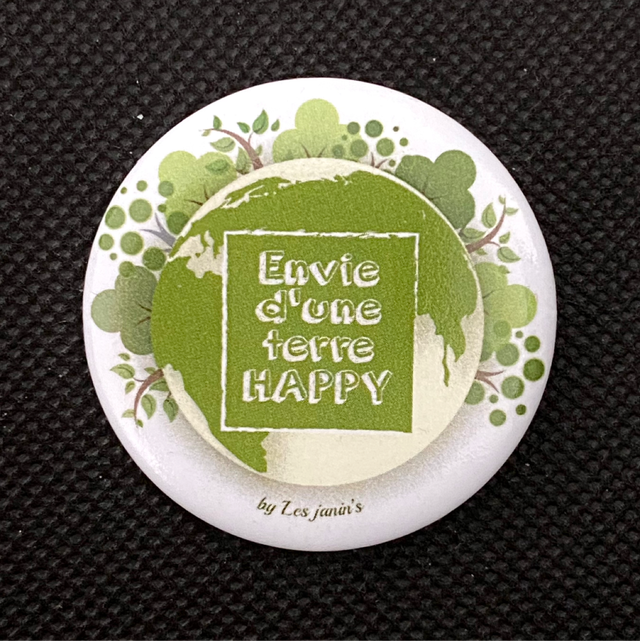 Badge Envie D’une Terre Happy