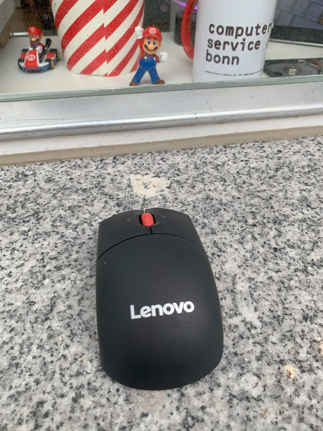 Lenovo Laser-Maus  MORFFHL mit USB-Empfänger