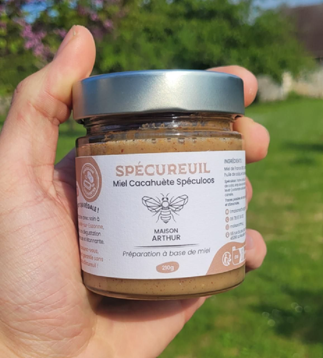 Spécureuil (miel - cacahuète - spéculoos)