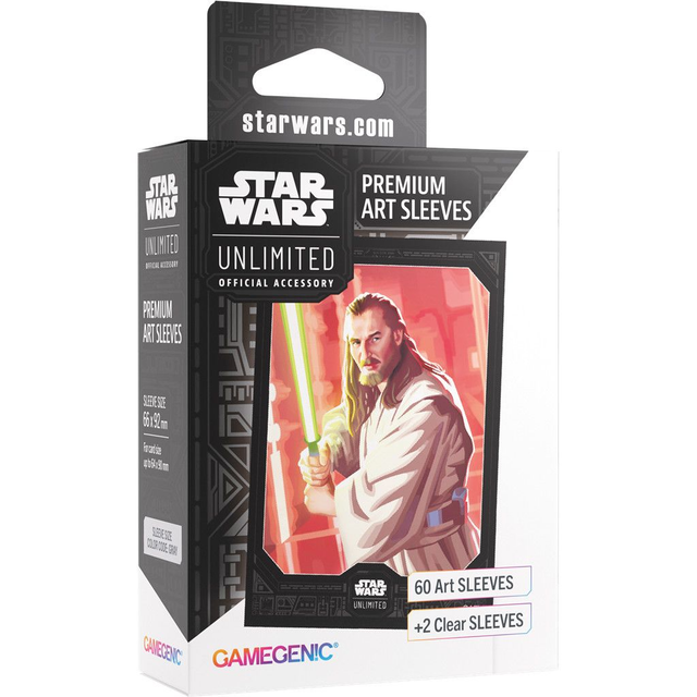 SWU. LOF: GameGenic - Sleeves Qui-Gon Jin
