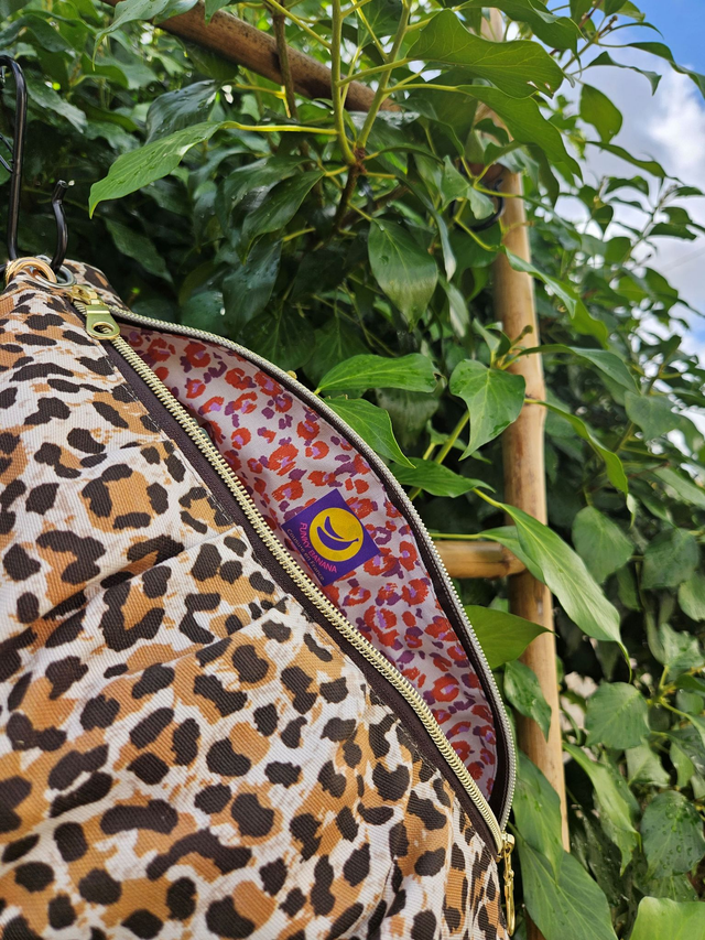 Banane Nomade plissée Imprimé léopard - Taille M