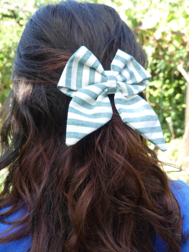 Barrette Eloïse upcyclée