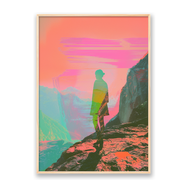 Paisagem Glitch