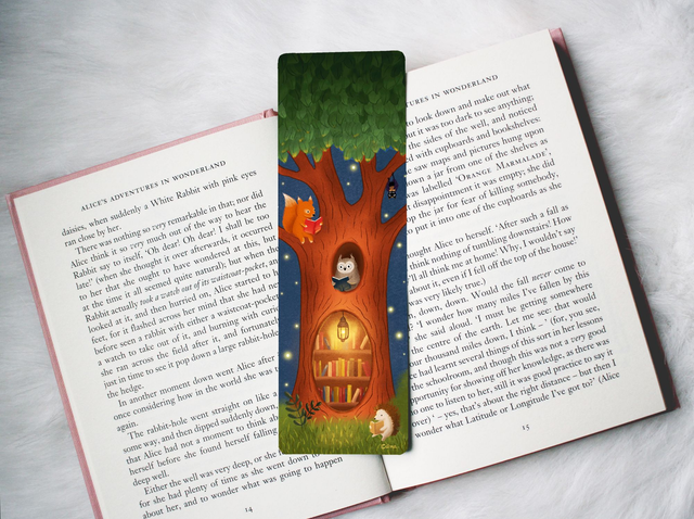 Marque-page "L'arbre à livres"