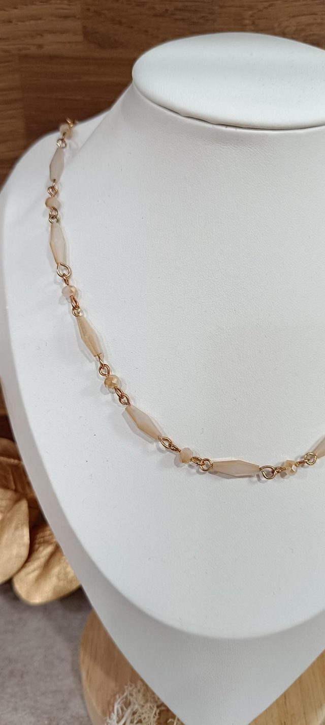 Collier perle nacrée