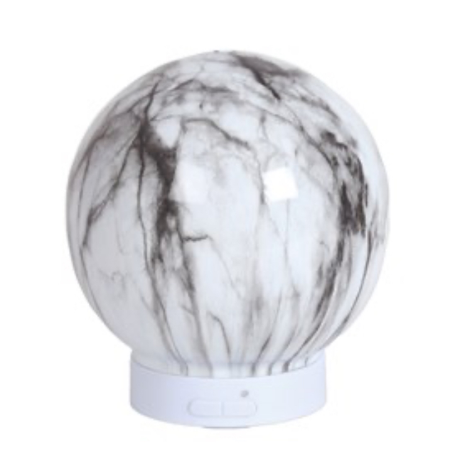 LED Ultrasonic Diffuser - Noir Marble Diffuser 