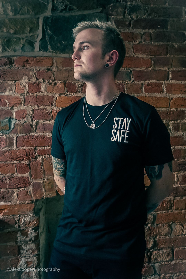 Stay Safe T-Shirt - Black
