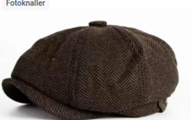 Vintage luxe Britse platte baret hoed unisex Materiaal: wol 30% polyester 70% Nieuw. zwart bruin