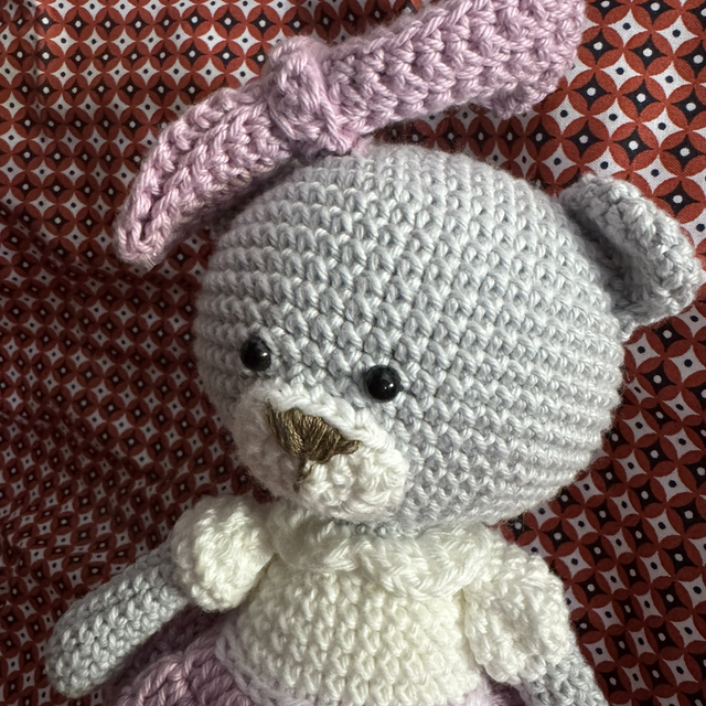 Petite mzelle 🐻 ours 26 cm