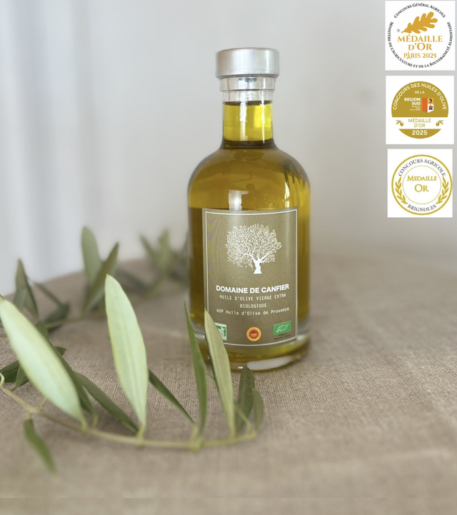 Huile bio Fruité Vert AOP Provence