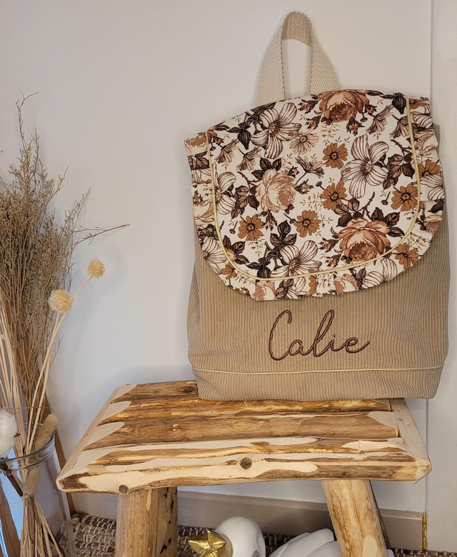 Sac à dos jardin anglais marron