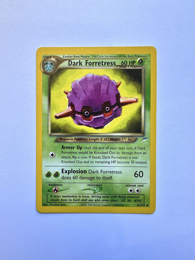 Dark Forretress - Neo Destiny set (released February 2002 by Wizards of the Coast)