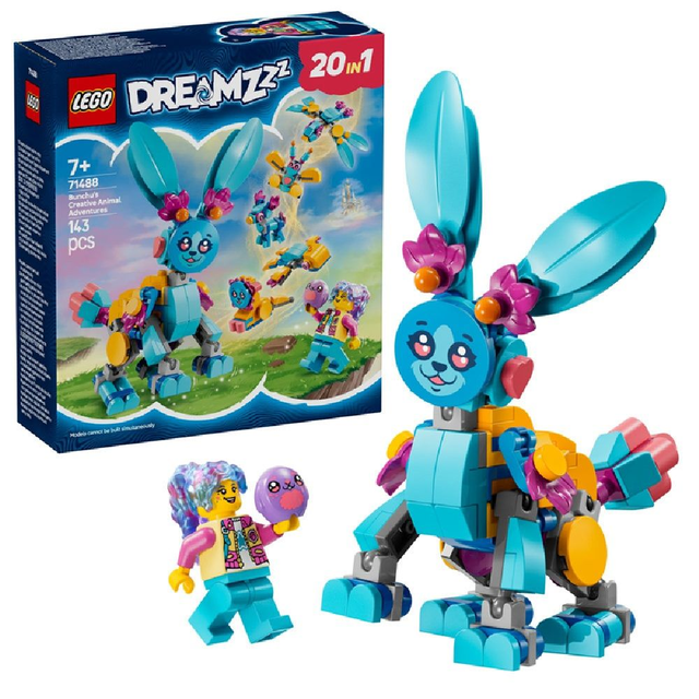 Lego Dreamzzz 71488 Bunchu’s Creative Animal Adventures