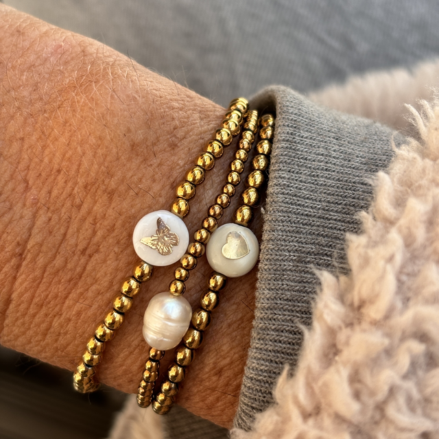 Bracelet Papillon Nacre