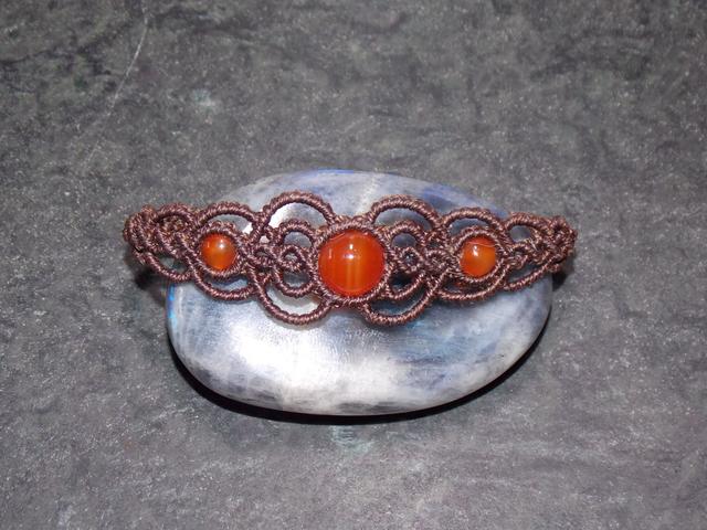 Bracelet en cornaline