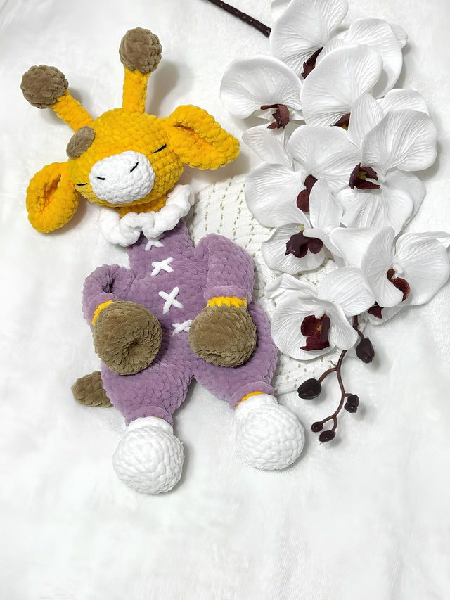 🦒Doudou Girafe en Pyjama🦒