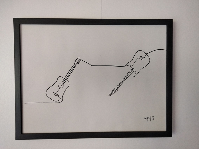 double guitares format A3