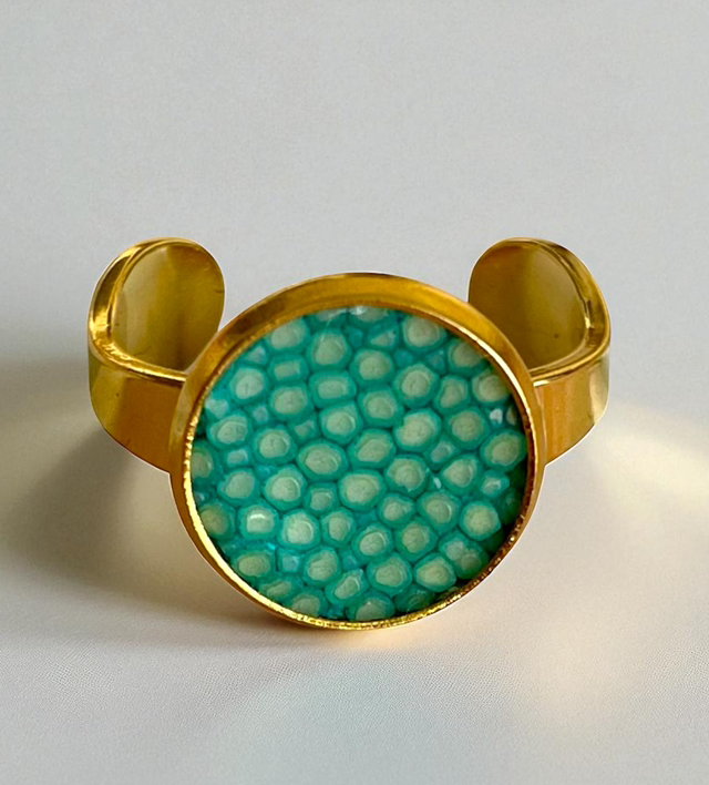 Bague Simple Azur
