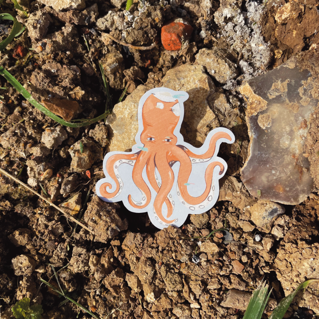 Sticker &quot;Poulpe&quot;