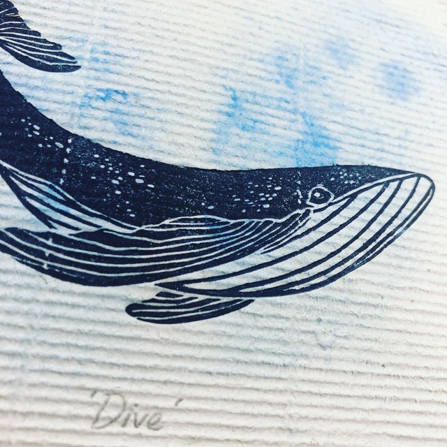 1/many charity prints - Dive