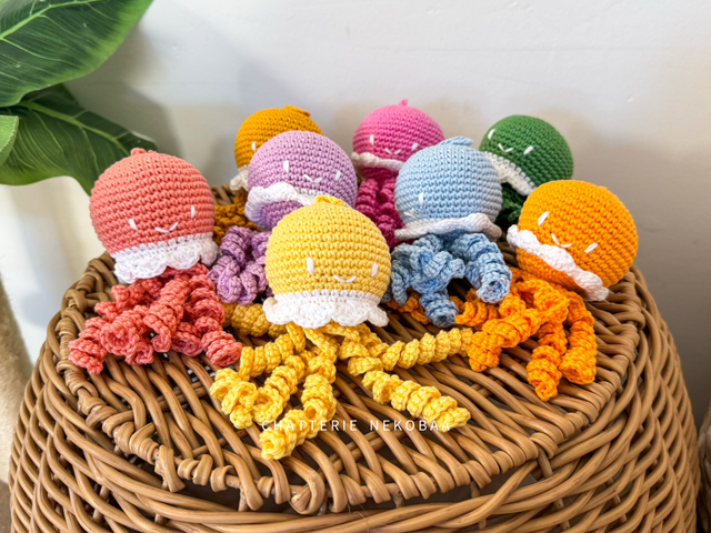 Peluche Octopus parfumée à la valériane