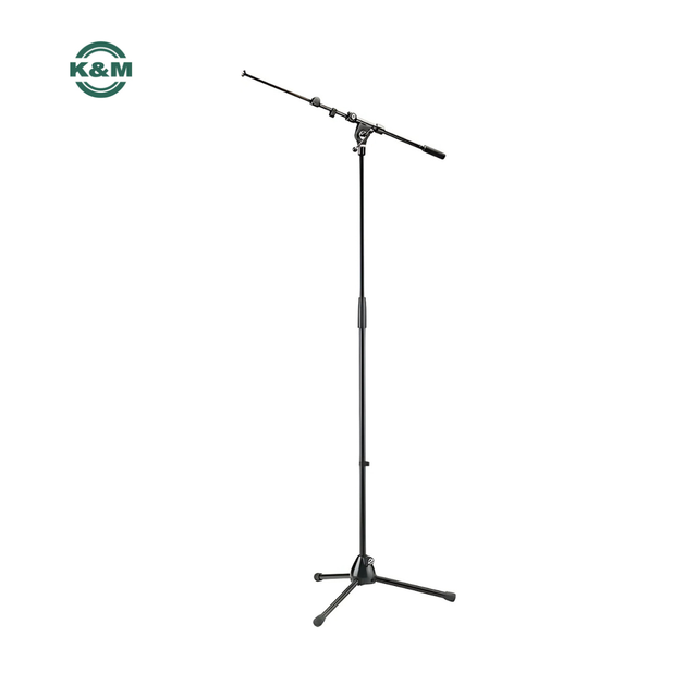 K&M - 210/4B Mikrofonstativ svart