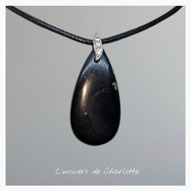 Pendentif &quot;Shungite&quot; PN-002
