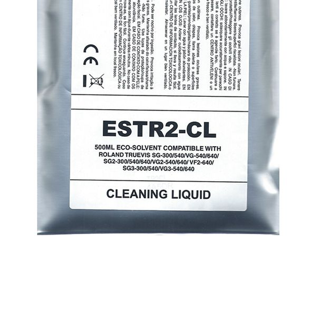 Cleaning Eco-Solvent Ink Bag Compa Roland TrueVIS  SG2 | VG2 | VF2 | SG3 | VG3#500ML