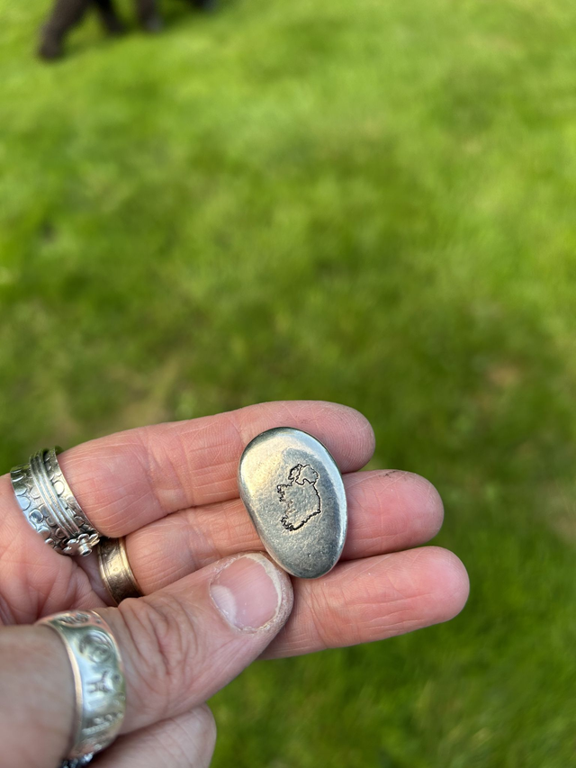 Pewter Pebble Keepsake