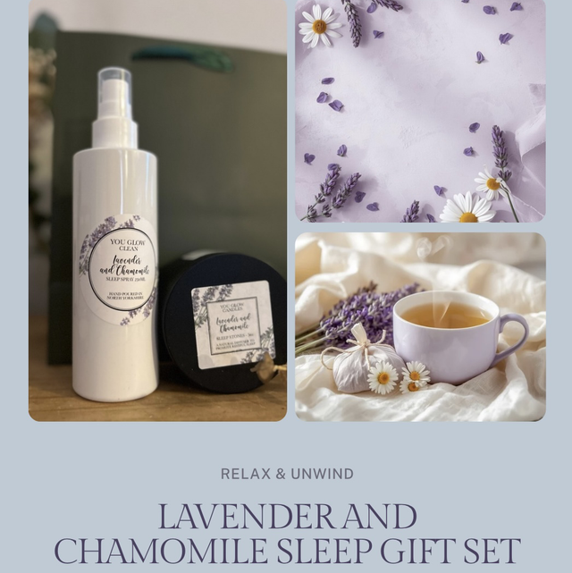 Lavender and Chamomile sleep set💜🪽