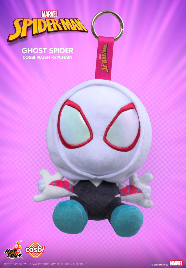 Hottoys: Cosbi! - Spider Man Plushie Keychain
