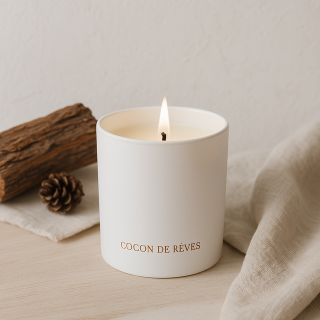 Bougie parfumée Souffle d'Orient  (Bois de cèdre-Oud )